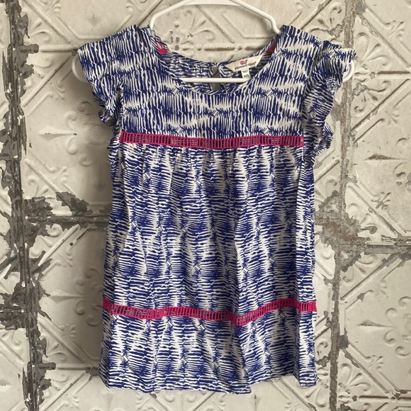 Vineyard vines tie dye silk blend blouse - Picture 1 of 4